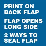 Booklet Envelopes_Talking Points_Blue