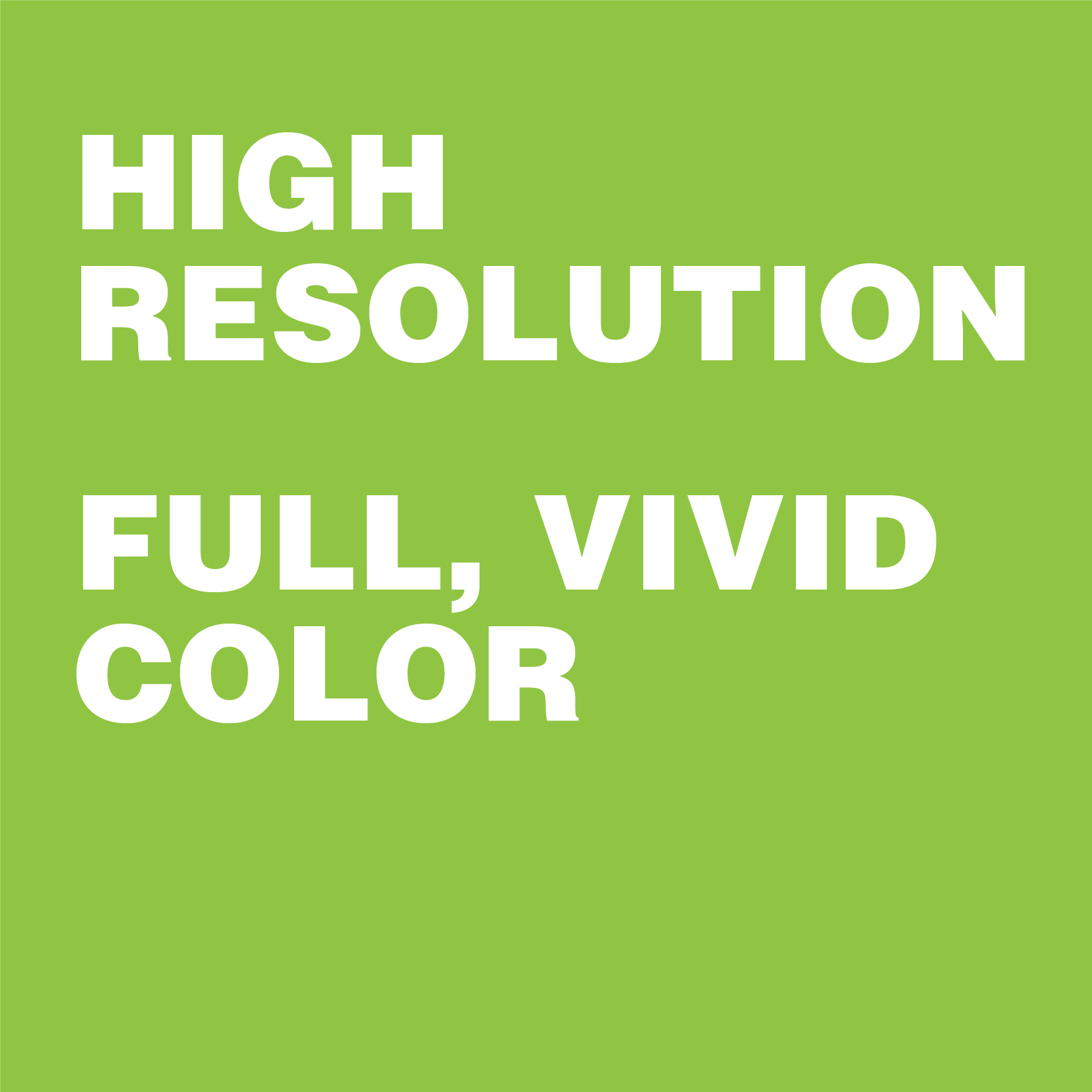 Large Format Posters_Talking Points_Green