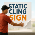 static cling signs