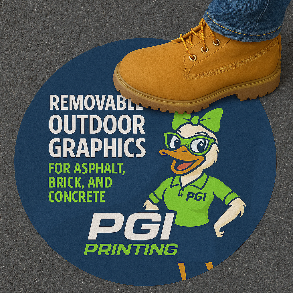outdoor floor graphics