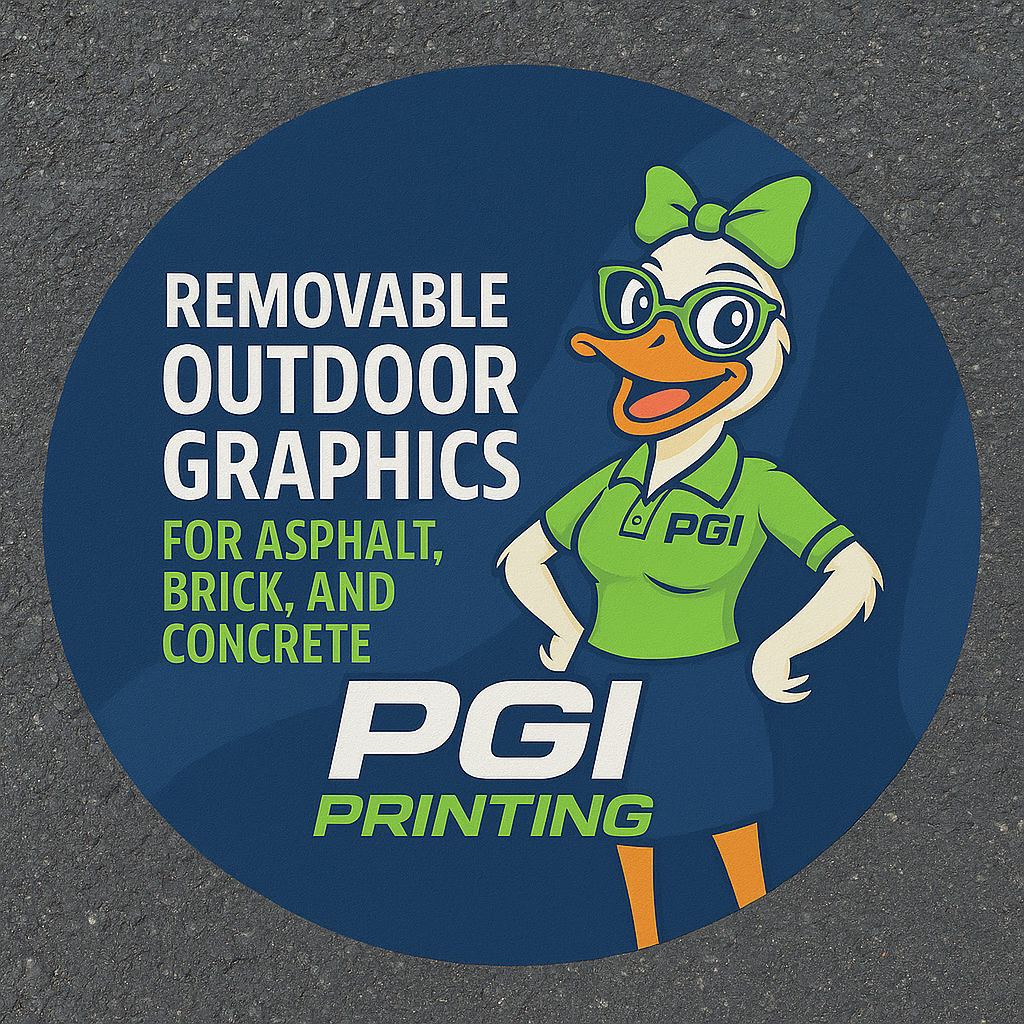 outdoor floor graphics