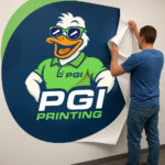 removable wall graphics, low-tac wall fabric