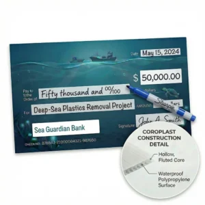 Giant Check (Coroplast)